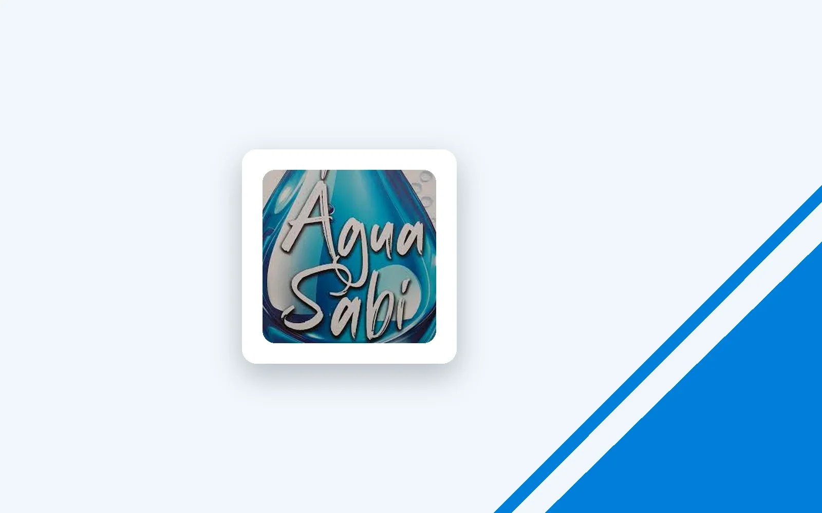 Logótipo Água Sabi.